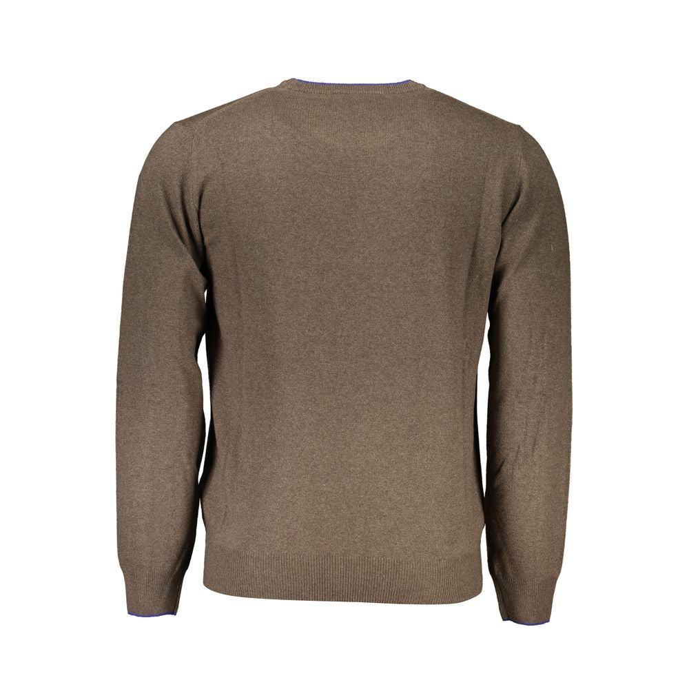 Harmont &amp; Blaine Elegant round neck sweater with contrast details