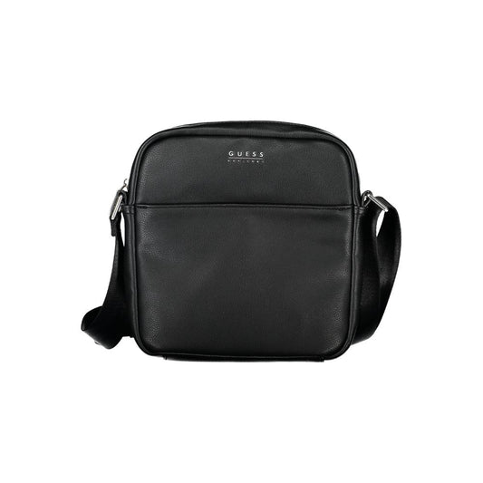 Guess Jeans Slim Black Polyethylene Shoulder Bag