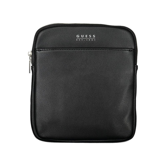 Guess Jeans Slim Black Shoulder Bag for Men