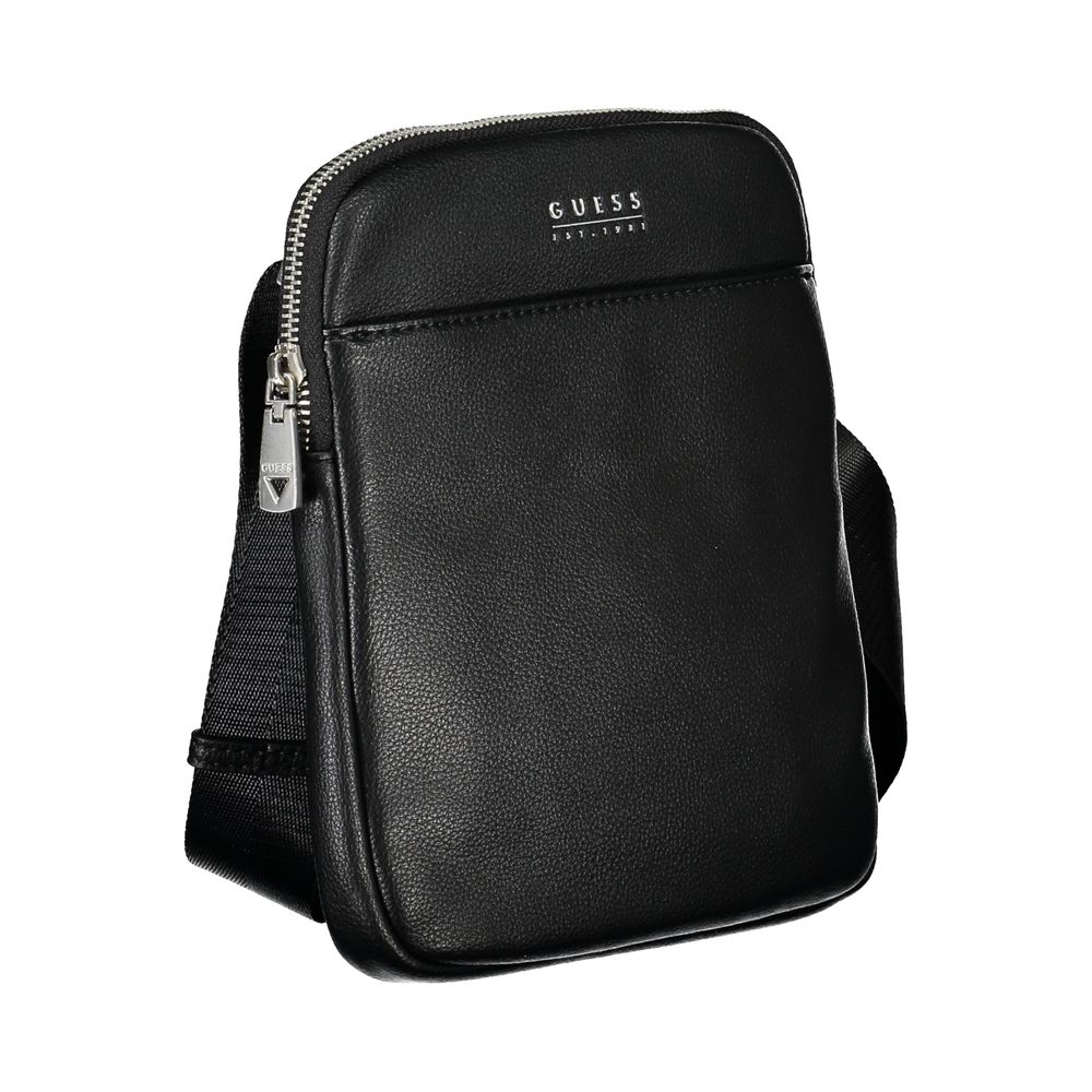 Guess Jeans Slim Black Shoulder Bag for Men