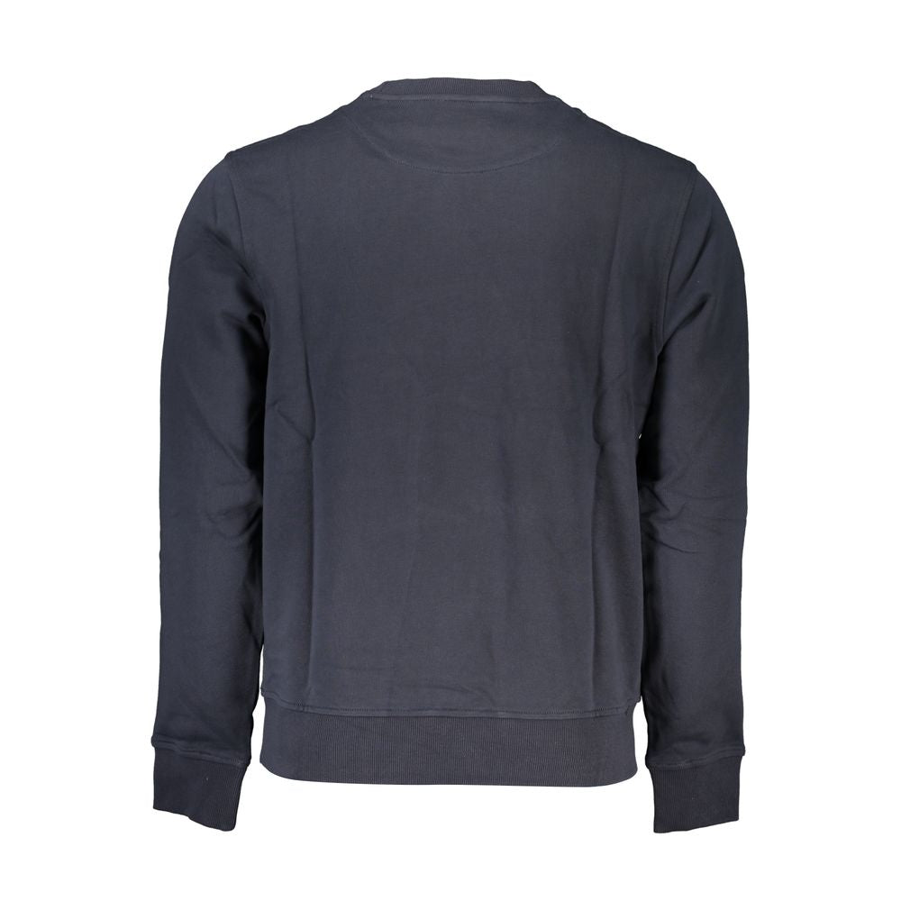 Harmont &amp; Blaine Elegant blue crew neck sweatshirt