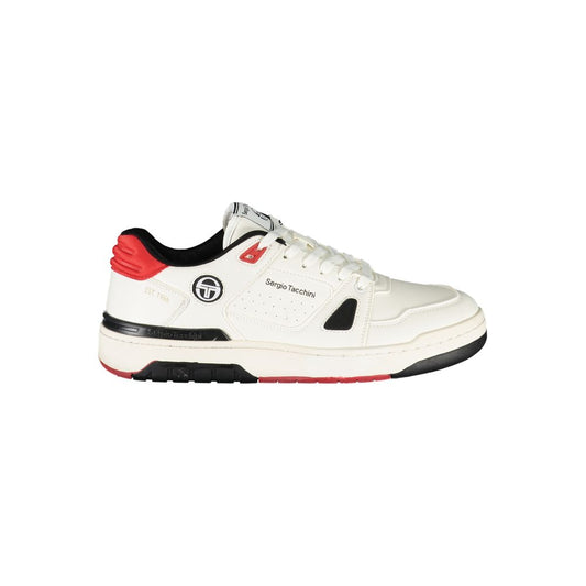 Sergio Tacchini Chic white sports shoes with contrasting details