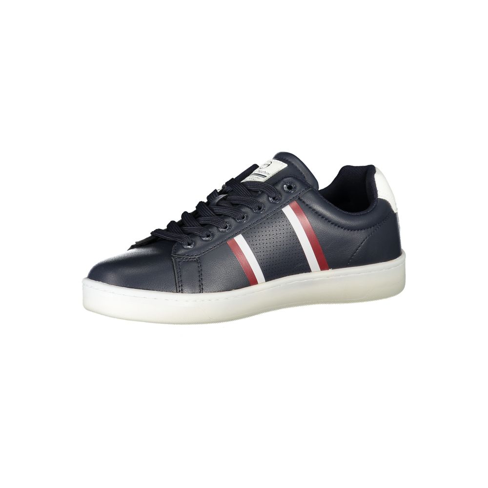 Sergio Tacchini Embroidered Sneakers with Contrast Detail