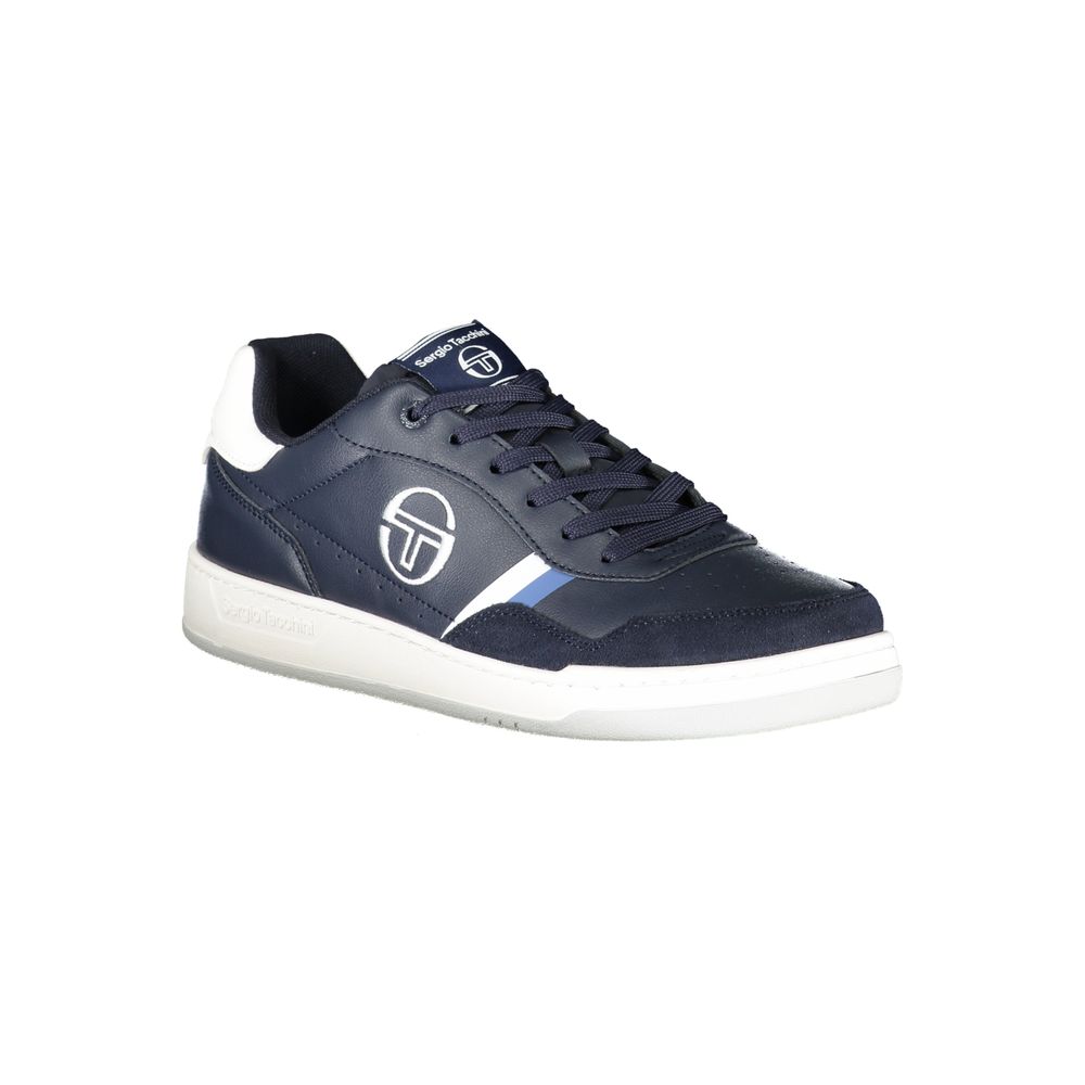 Sergio Tacchini Simple blue sneakers with embroidered accents