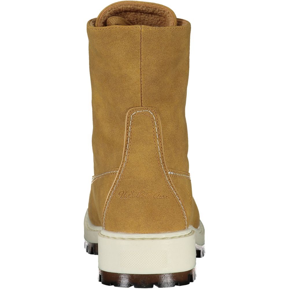 US POLO ASSN. Stylish fleece-lined ankle boots with contrasting details