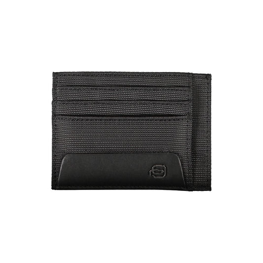 Piquadro Elegant card holder made of recycled material