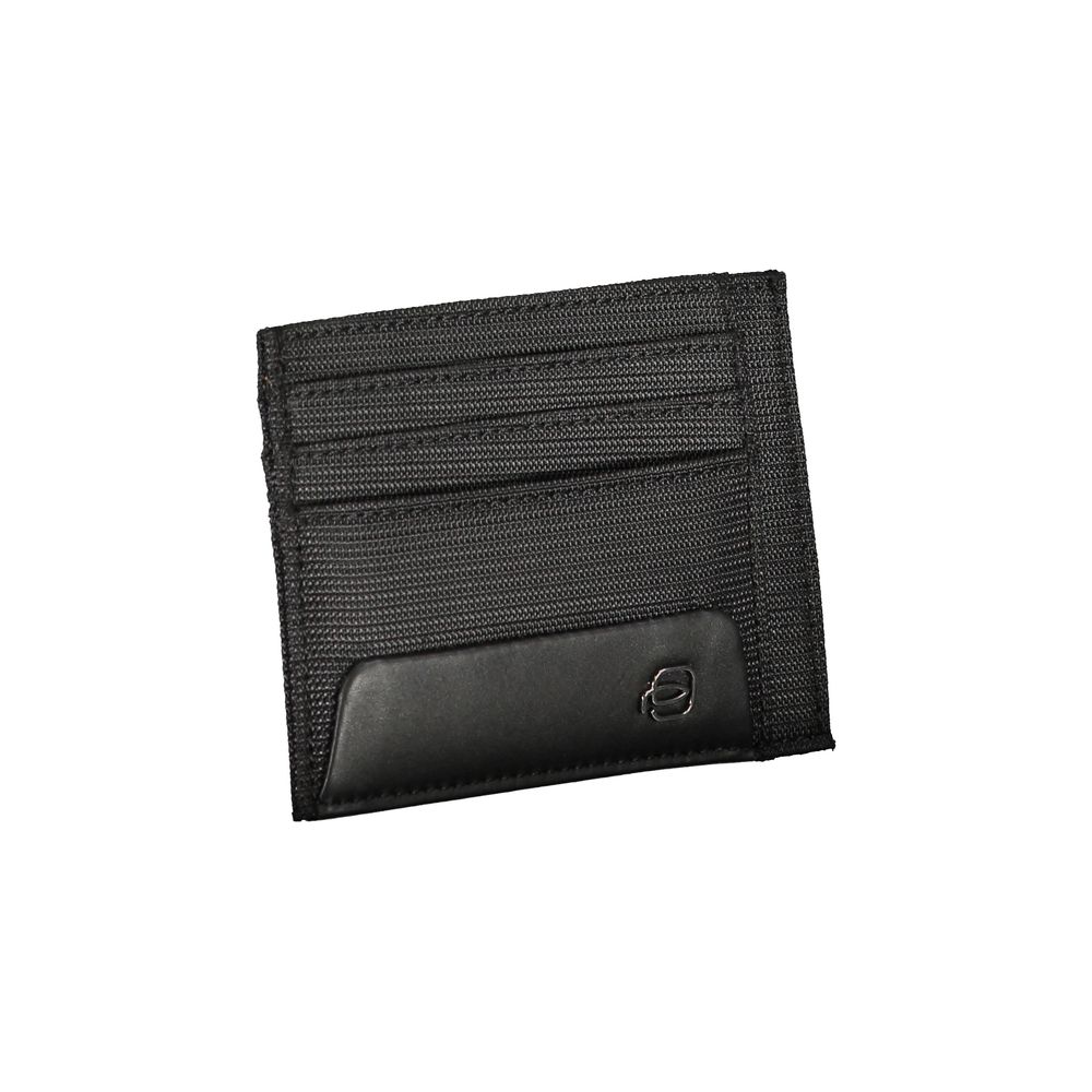 Piquadro Elegant card holder made of recycled material