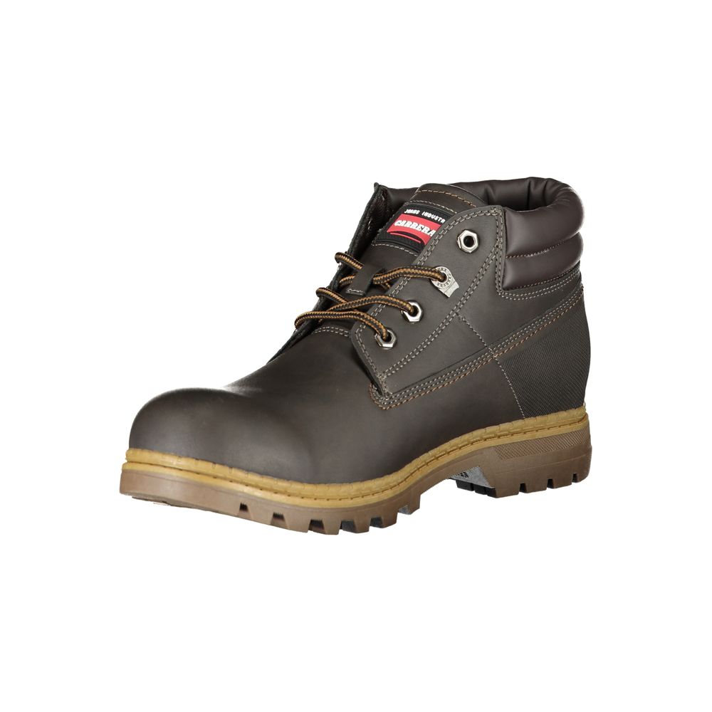 Carrera Contrast colored lace-up boots with iconic logo