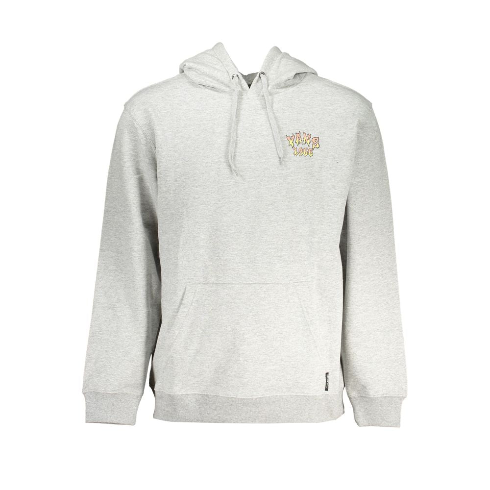 Vans Chic Grey Fleece Hooded Sweatshirt