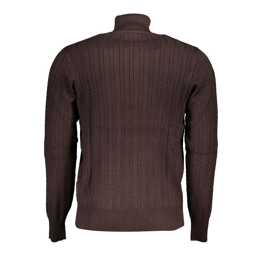 U.S. Grand Polo Eleganter Rollkragenpullover für Männer