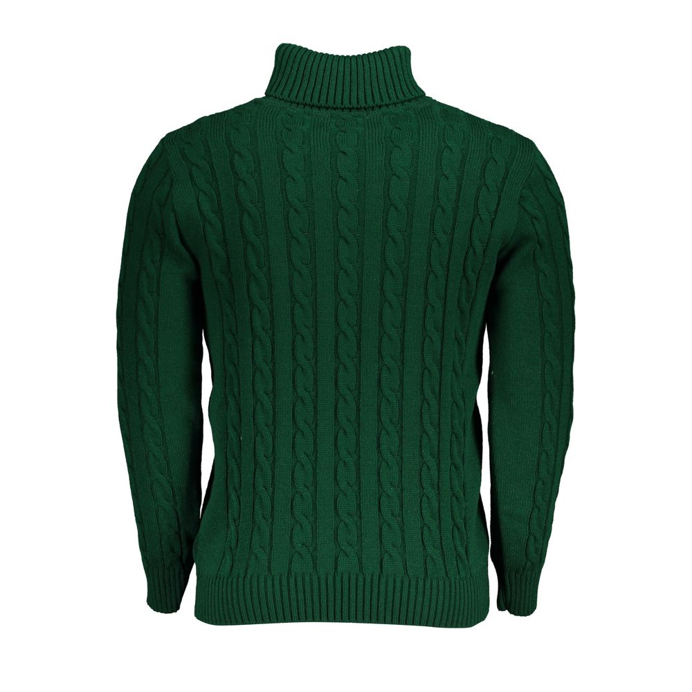 US Grand Polo Elegant Twisted Turtleneck Sweater