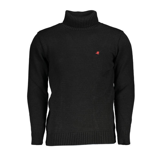 US Grand Polo Elegant turtleneck sweater with embroidery