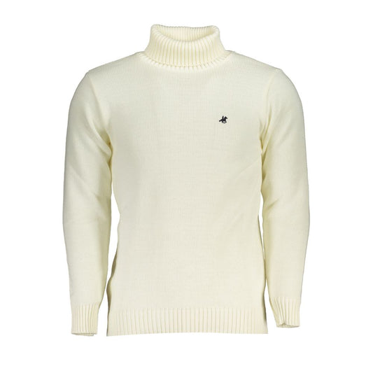 US Grand Polo Elegant turtleneck sweater with embroidered logo