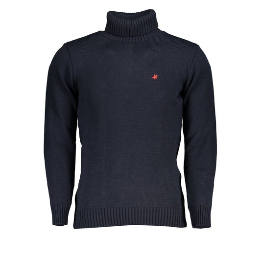 US Grand Polo Elegant turtleneck sweater with embroidered logo