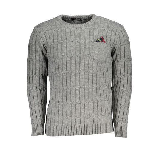 US Grand Polo Classic Twisted Crew Neck Sweater