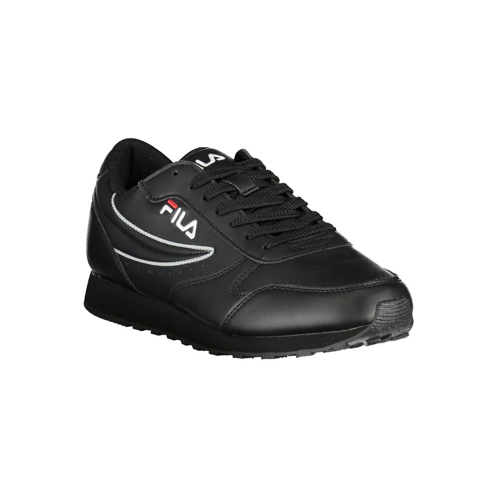 Fila Classic lace-up trainers with contrasting details