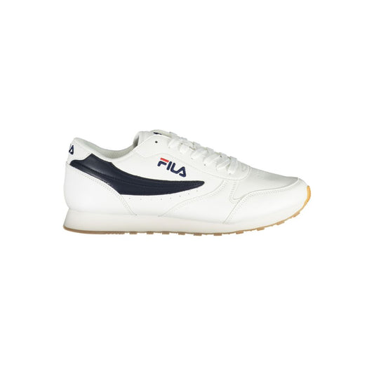 Fila Simple white sneakers with contrasting accents