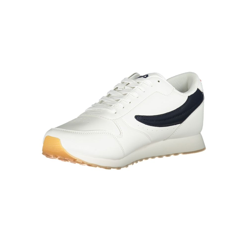 Fila Simple white sneakers with contrasting accents