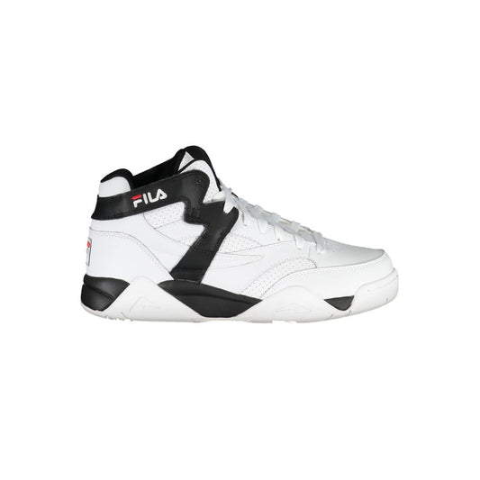 Fila Sporty high-top lace-up sneakers with contrasting details