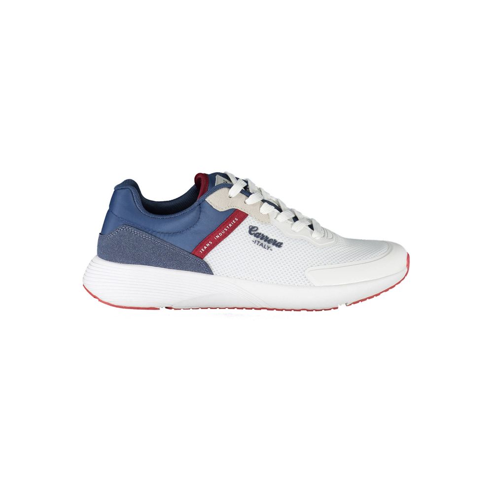 Carrera Simple white sports shoes with contrasting accents