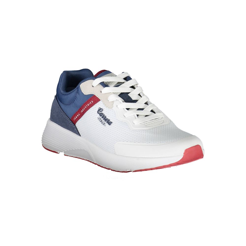 Carrera Simple white sports shoes with contrasting accents