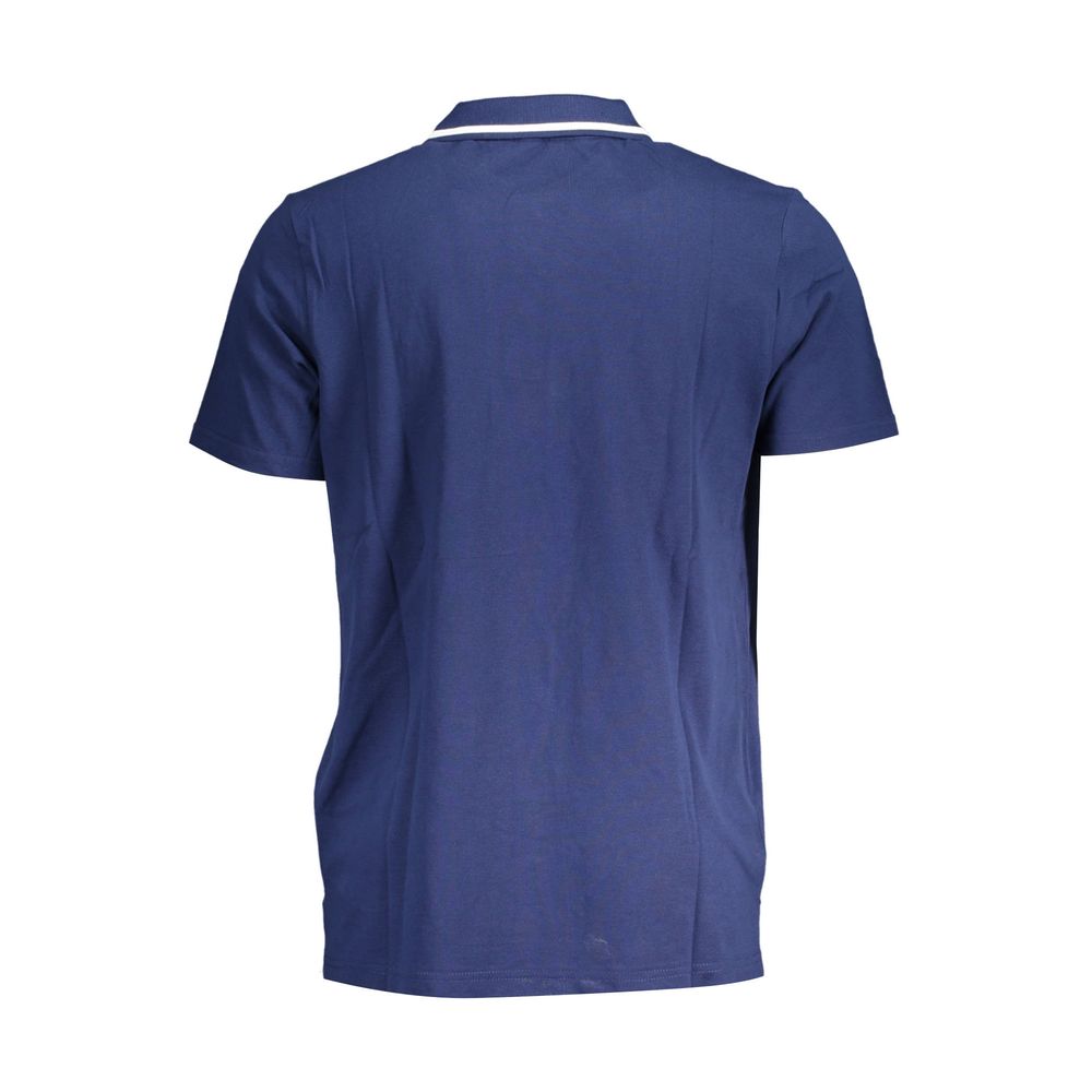 Fila Classic blue cotton polo with contrasting details