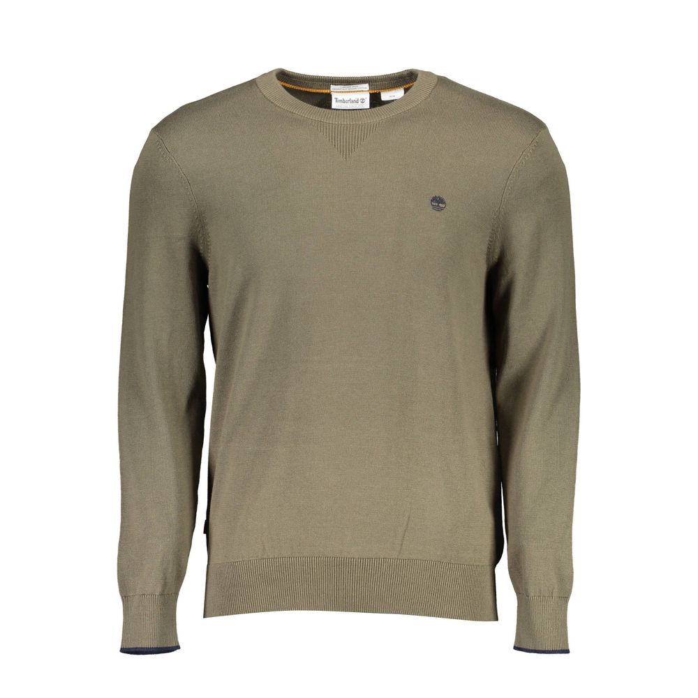 Timberland Eco-conscious green crew neck sweater