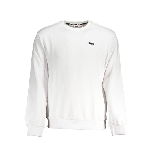 Fila Eco-conscious white crew neck sweater