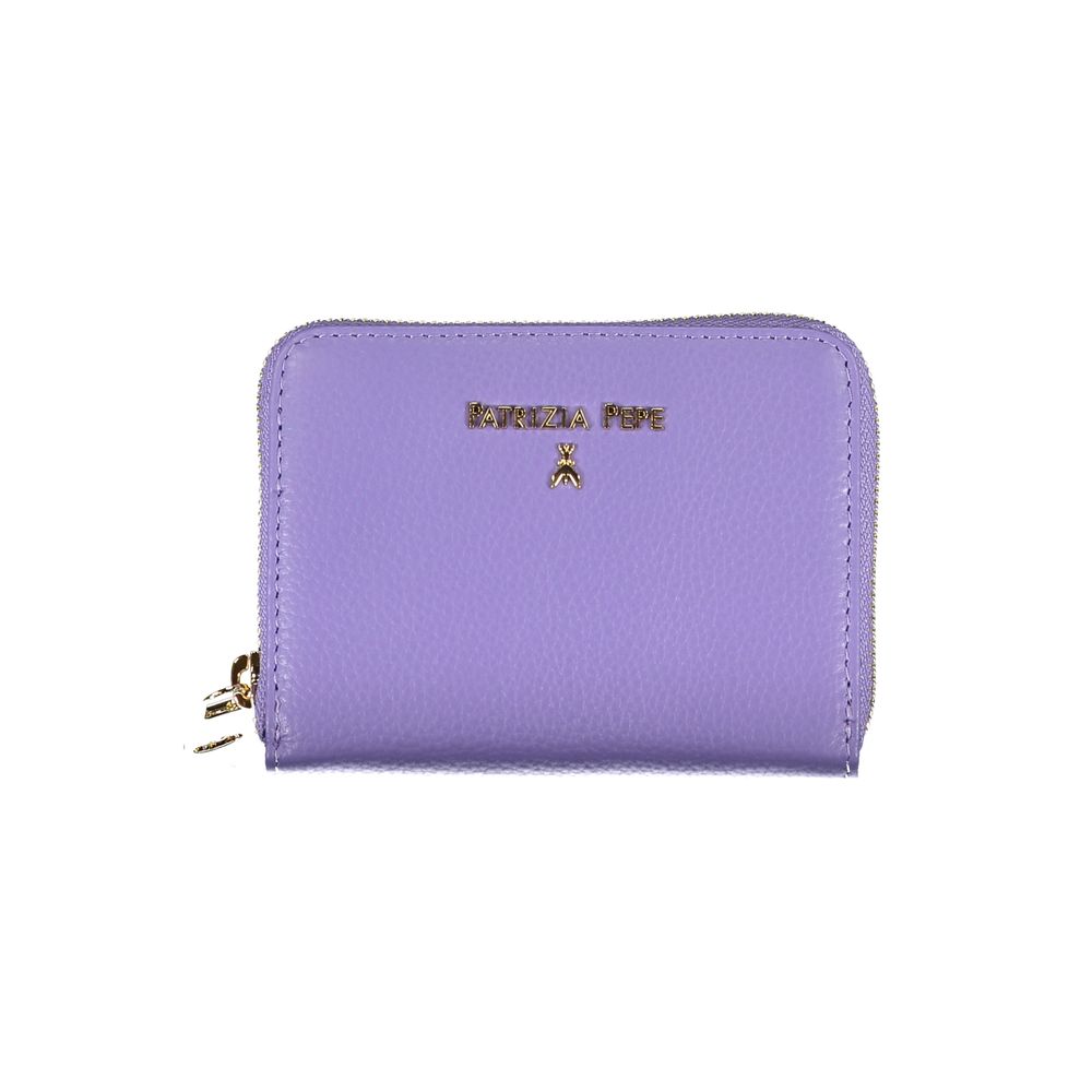 Patrizia Pepe Elegant wallet made of purple polyethylene