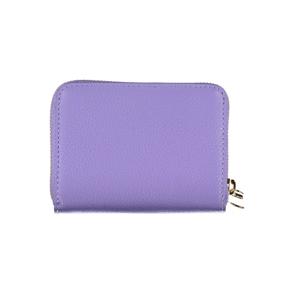 Patrizia Pepe Elegant wallet made of purple polyethylene