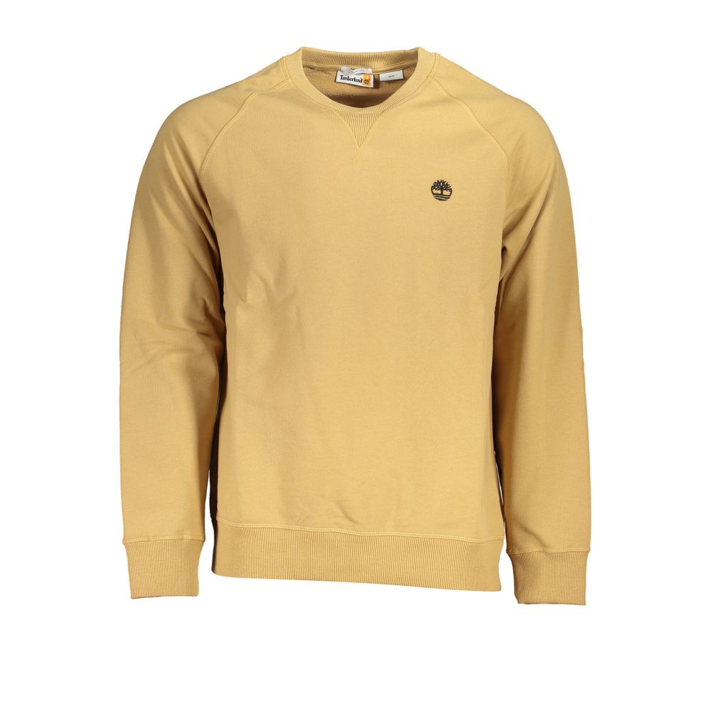 Timberland Beige Embroidered Crew Neck Sweatshirt