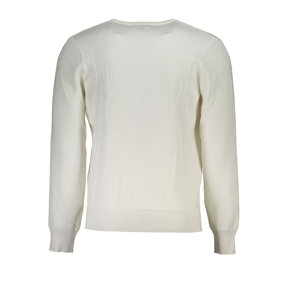 US Grand Polo crew neck sweater with contrasting details