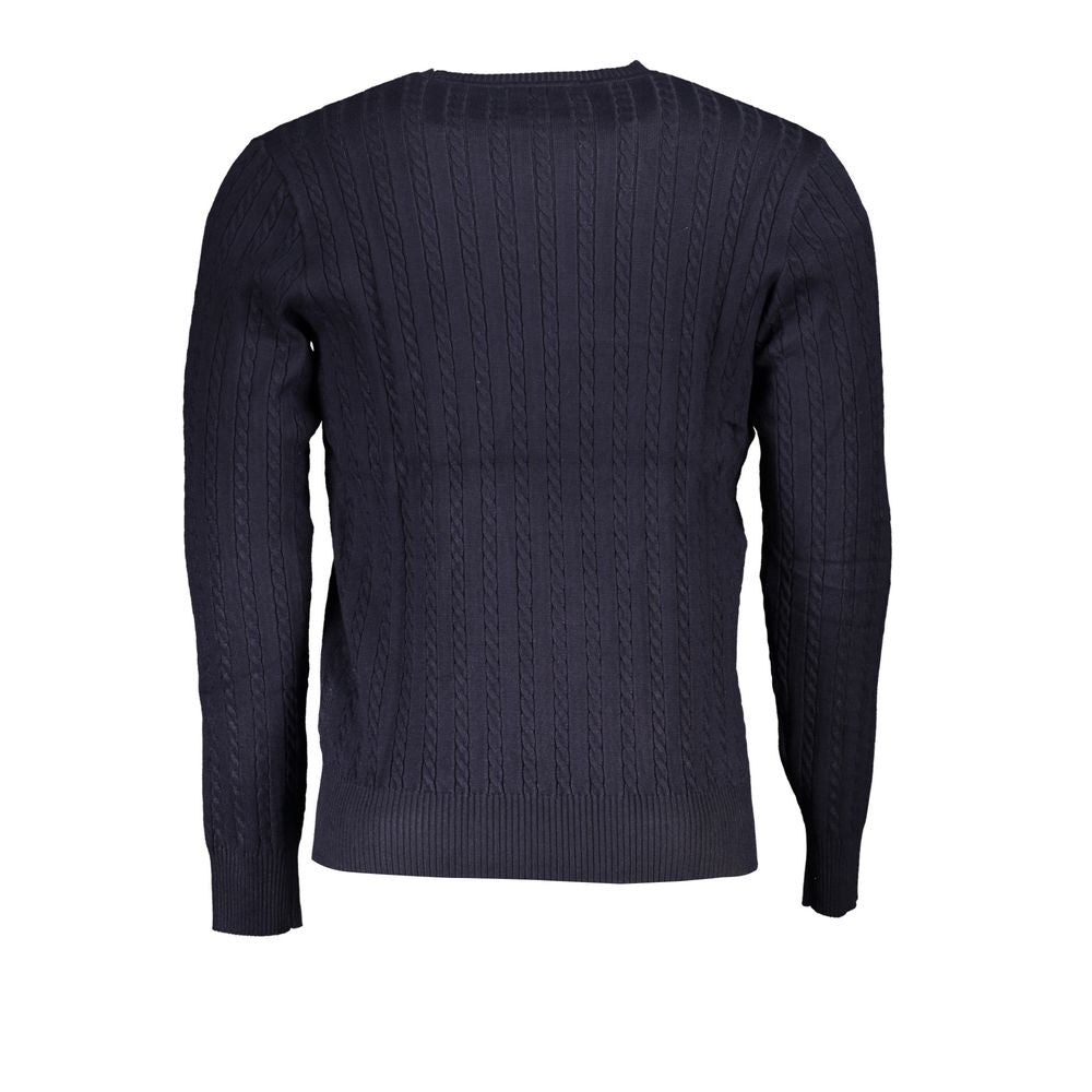 US Grand Polo Classic crew neck sweater with contrasting details