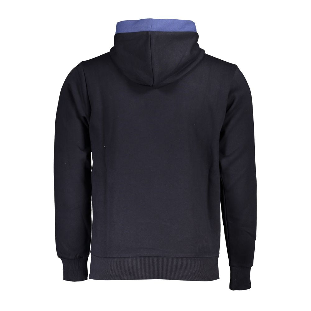 US Grand Polo Classic blue sweatshirt with contrast hood