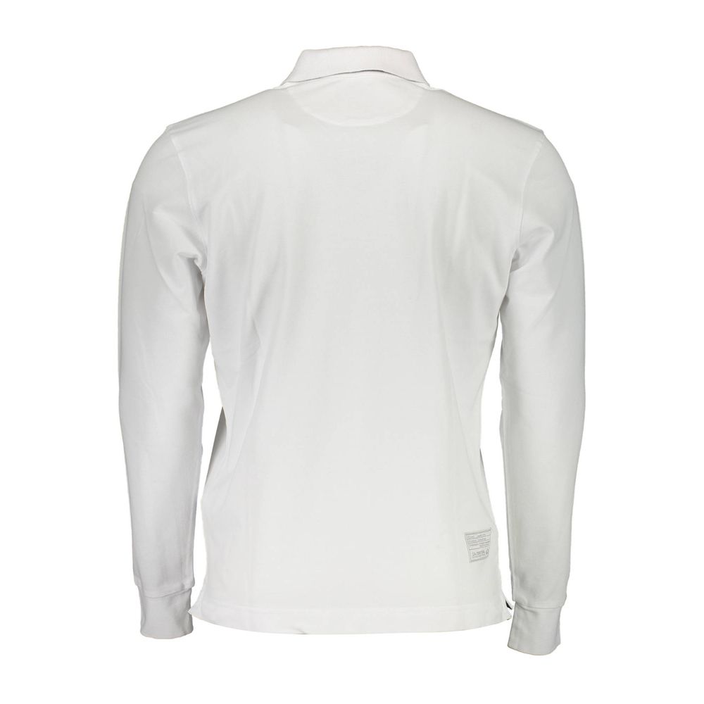 La Martina Elegant long-sleeved polo with contrasting trim