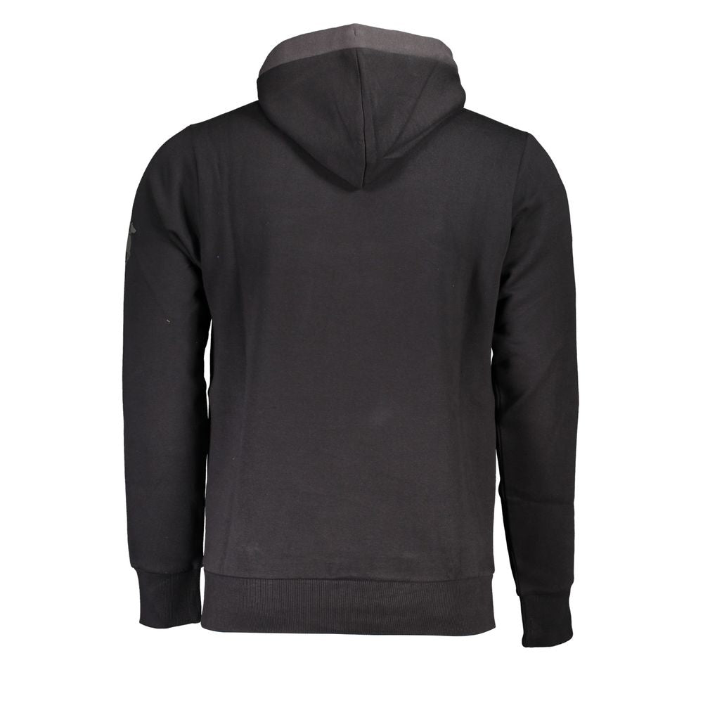 US Grand Polo Plain fleece sweatshirt with hood and contrasting details