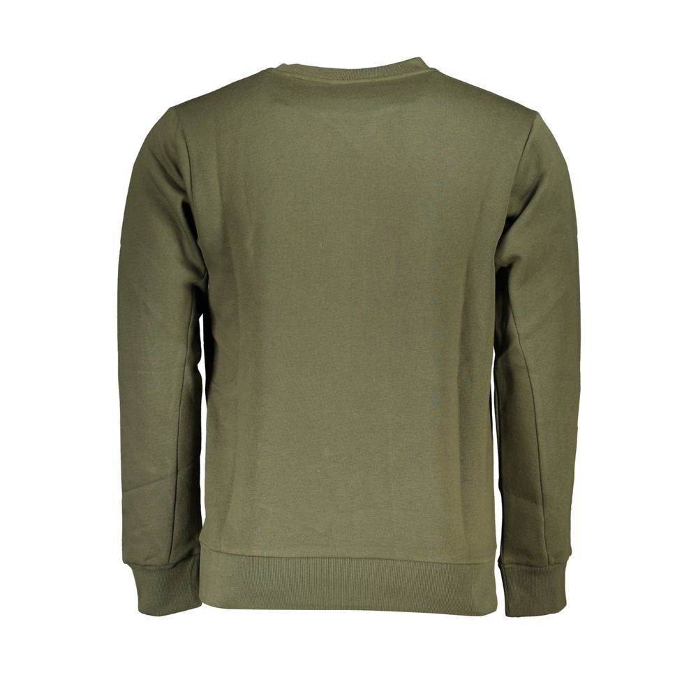 US Grand Polo Elegant green crew neck sweatshirt