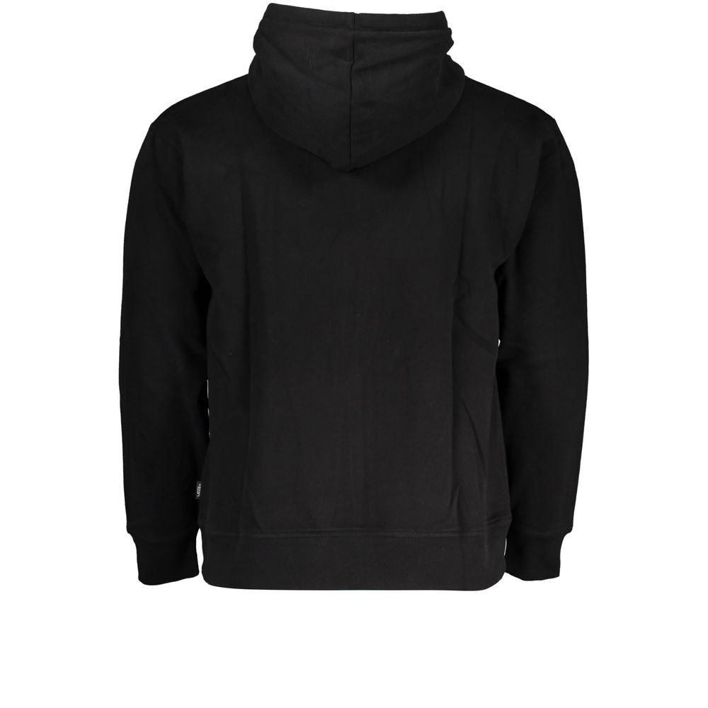 Vans Smooth Black Hooded Zip Sweatshirt