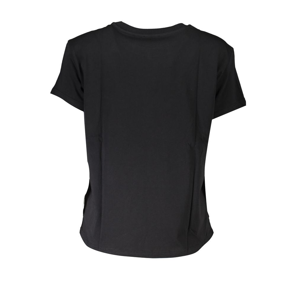 Patrizia Pepe Chic round neck T-shirt made of organic cotton