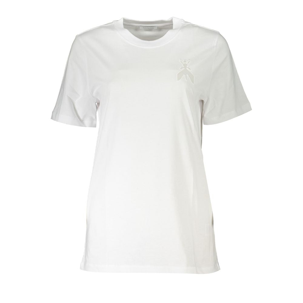 Patrizia Pepe Chic embroidered round neck T-shirt