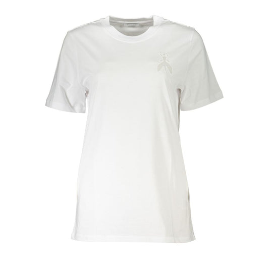 Patrizia Pepe Chic embroidered round neck T-shirt