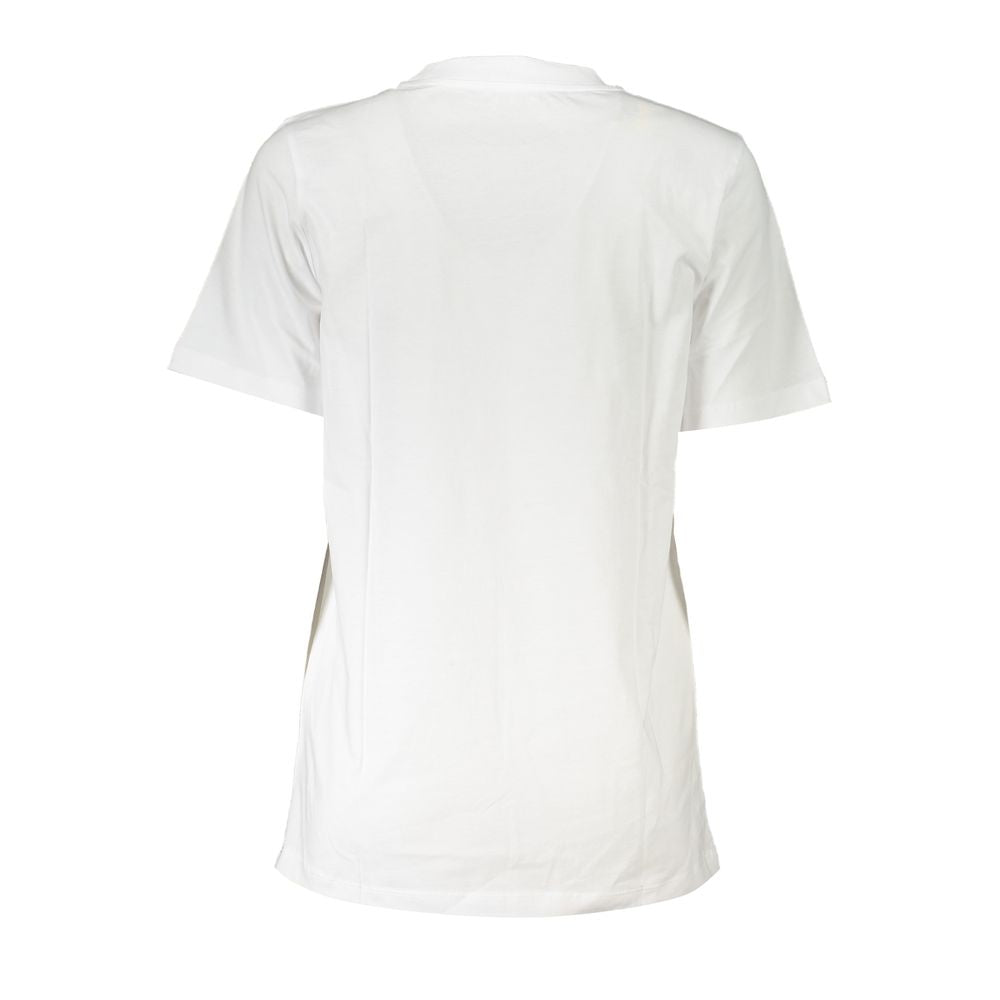 Patrizia Pepe Chic embroidered round neck T-shirt