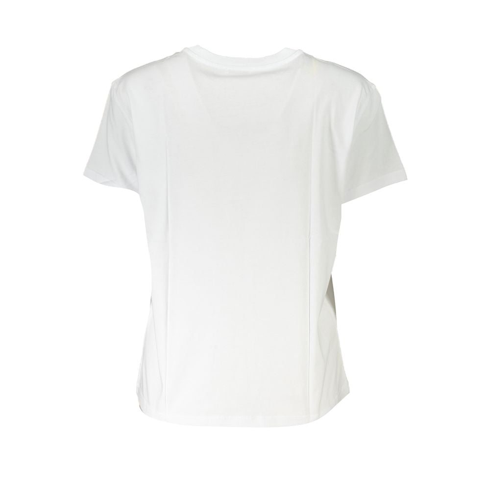 Patrizia Pepe Chic round neck T-shirt made of organic cotton