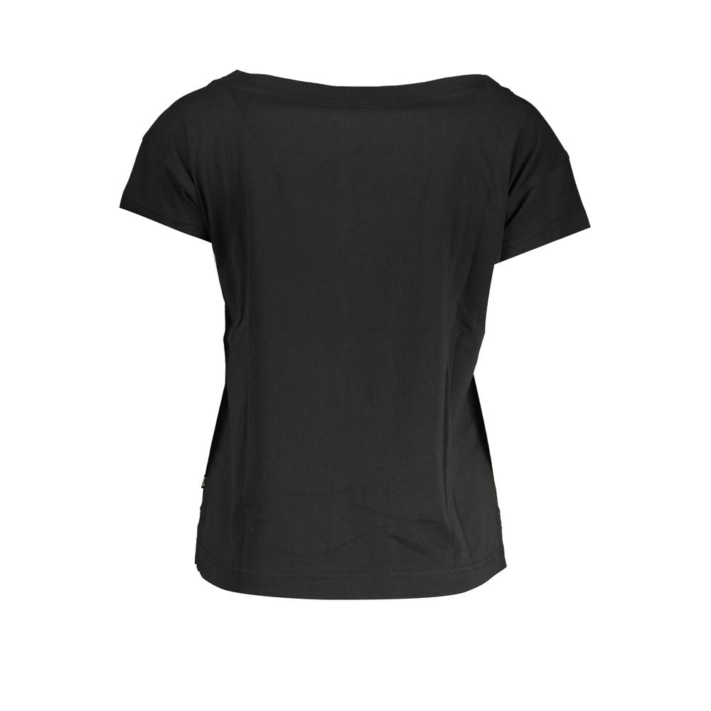 K-WAY Elegant tee with wide neckline and short sleeves