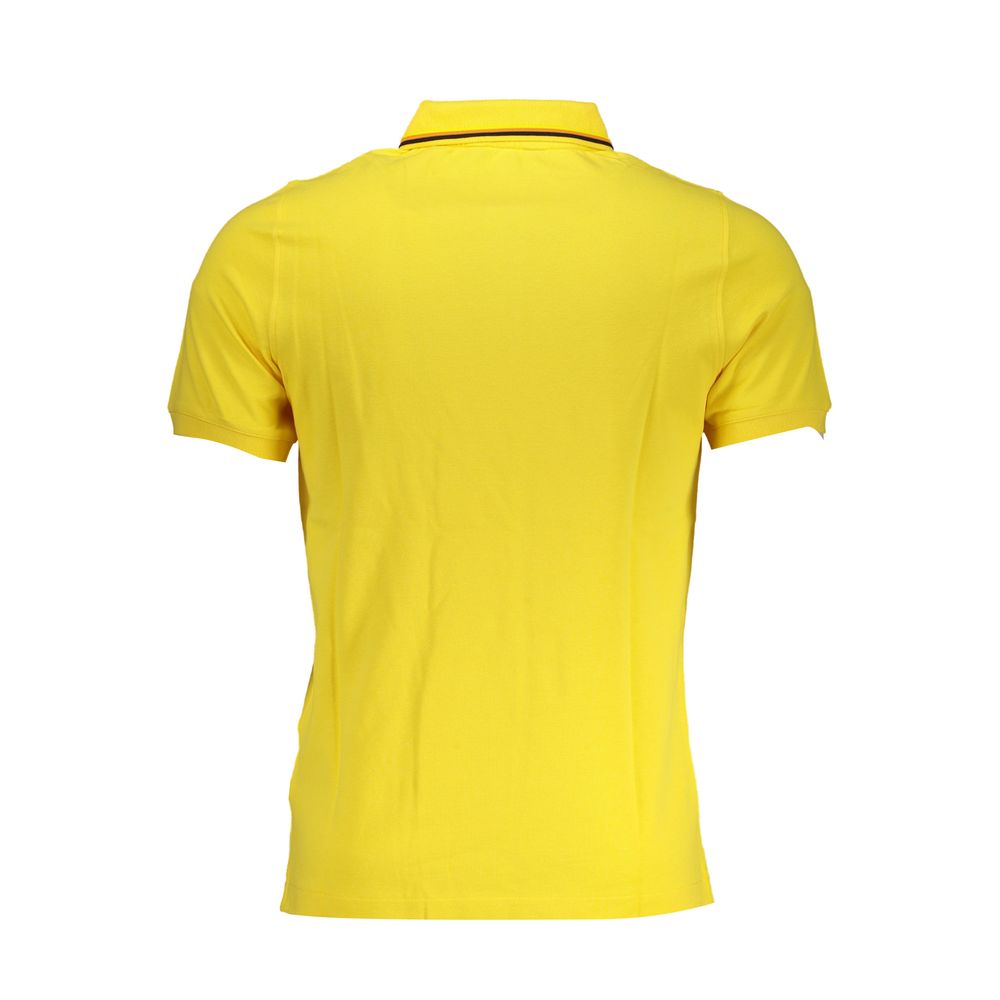 K-WAY sunny yellow polo with contrast details