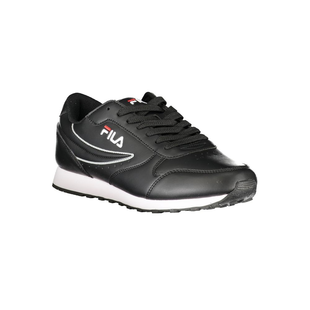 Fila Simple black sports shoes with contrasting details