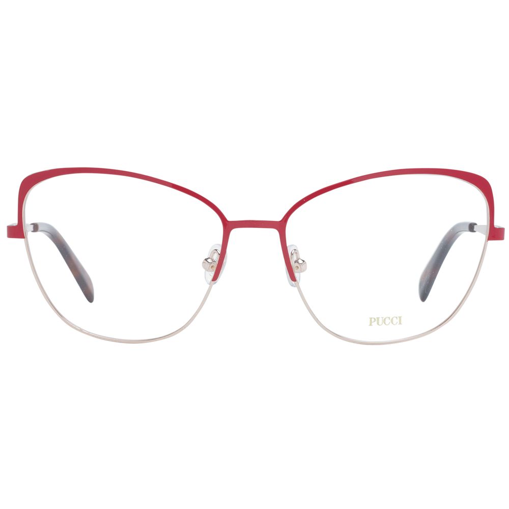 Emilio Pucci Red Optical Eyeglasses Frames for Women