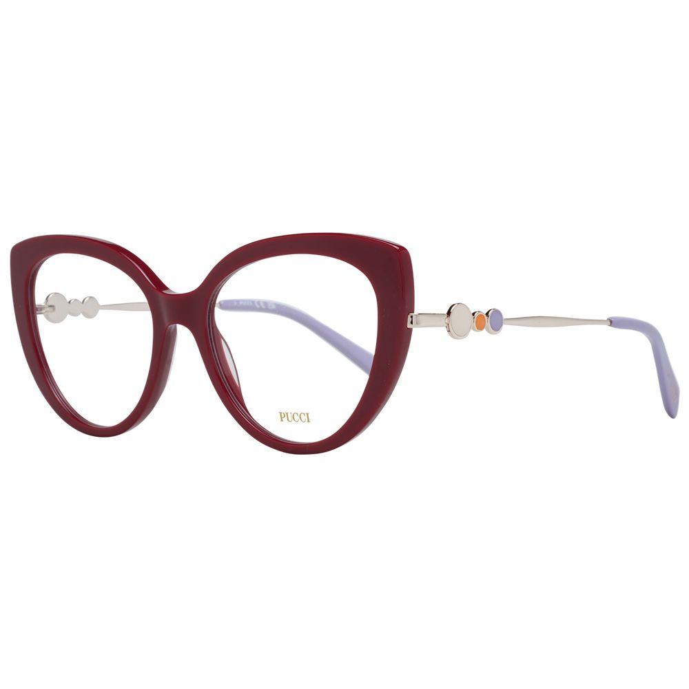 Emilio Pucci Red Optical Eyeglasses Frames for Women