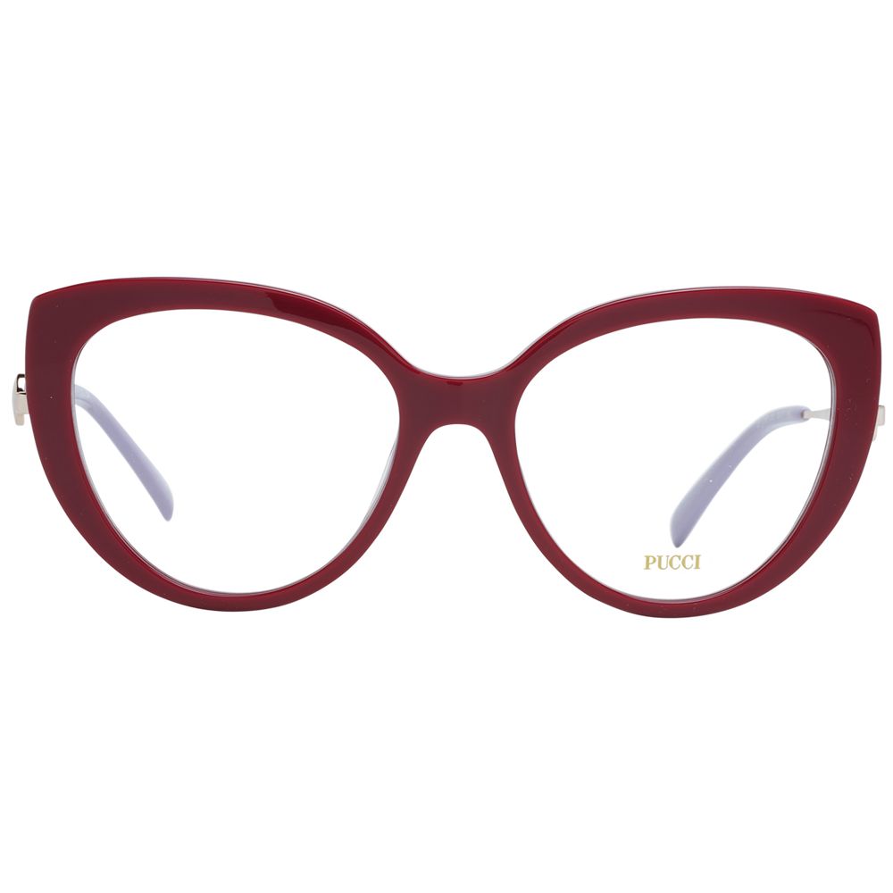 Emilio Pucci Red Optical Eyeglasses Frames for Women