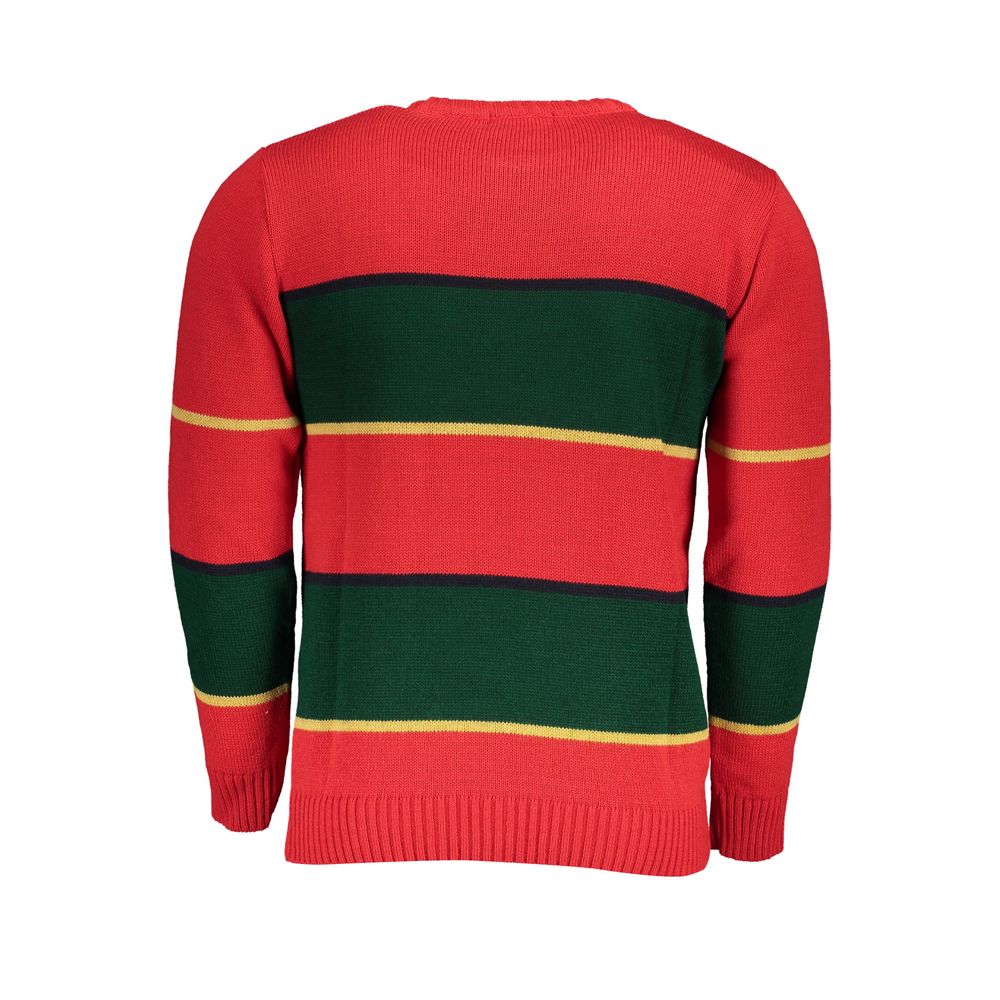 US Grand Polo Chic sweater with round neck and contrast details